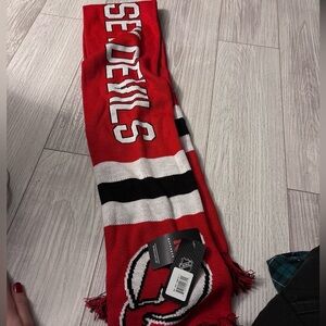 Red New Jersey Devils Scarf